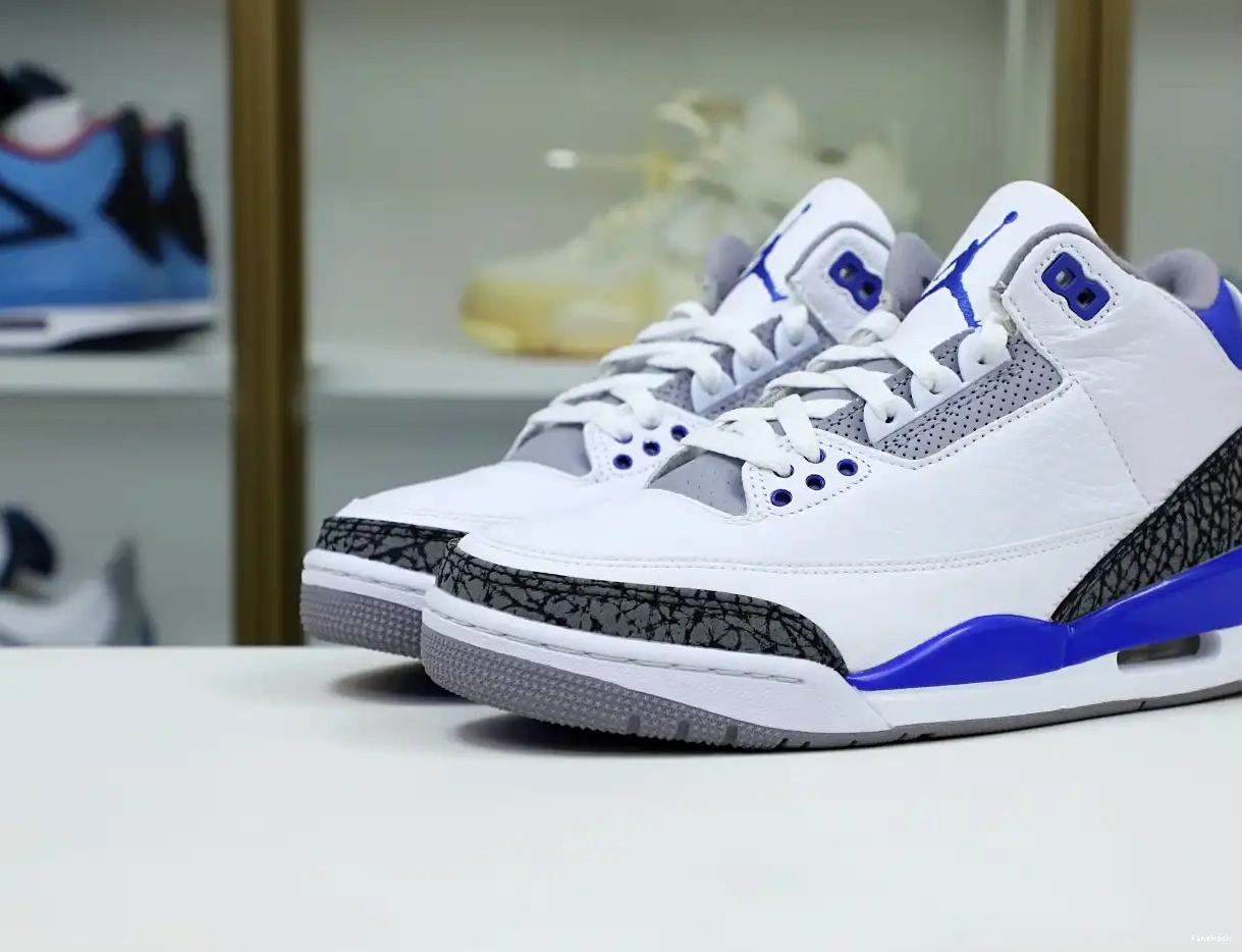 (CT8532-145) BLUE' AIR JORDAN 'RACER 3 RETRO 0521
